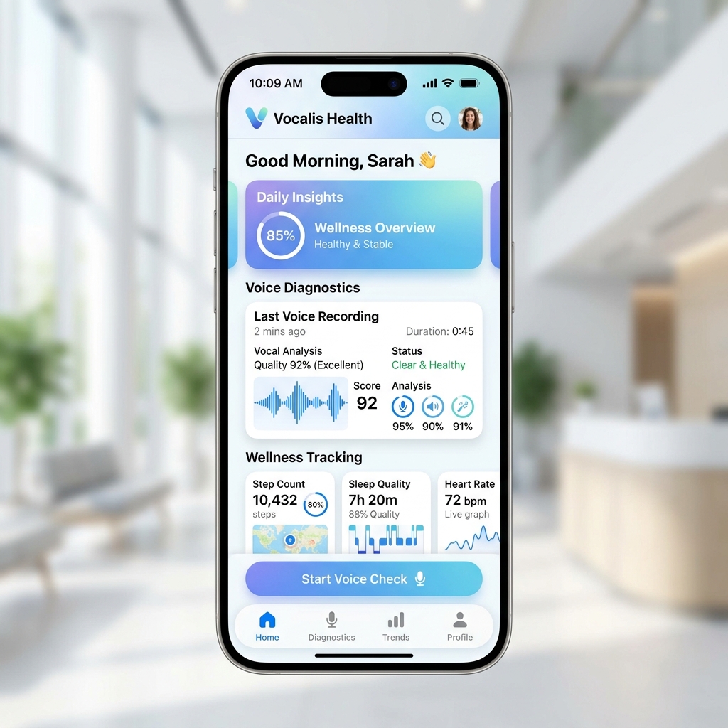 Vocalis Health Mobile App